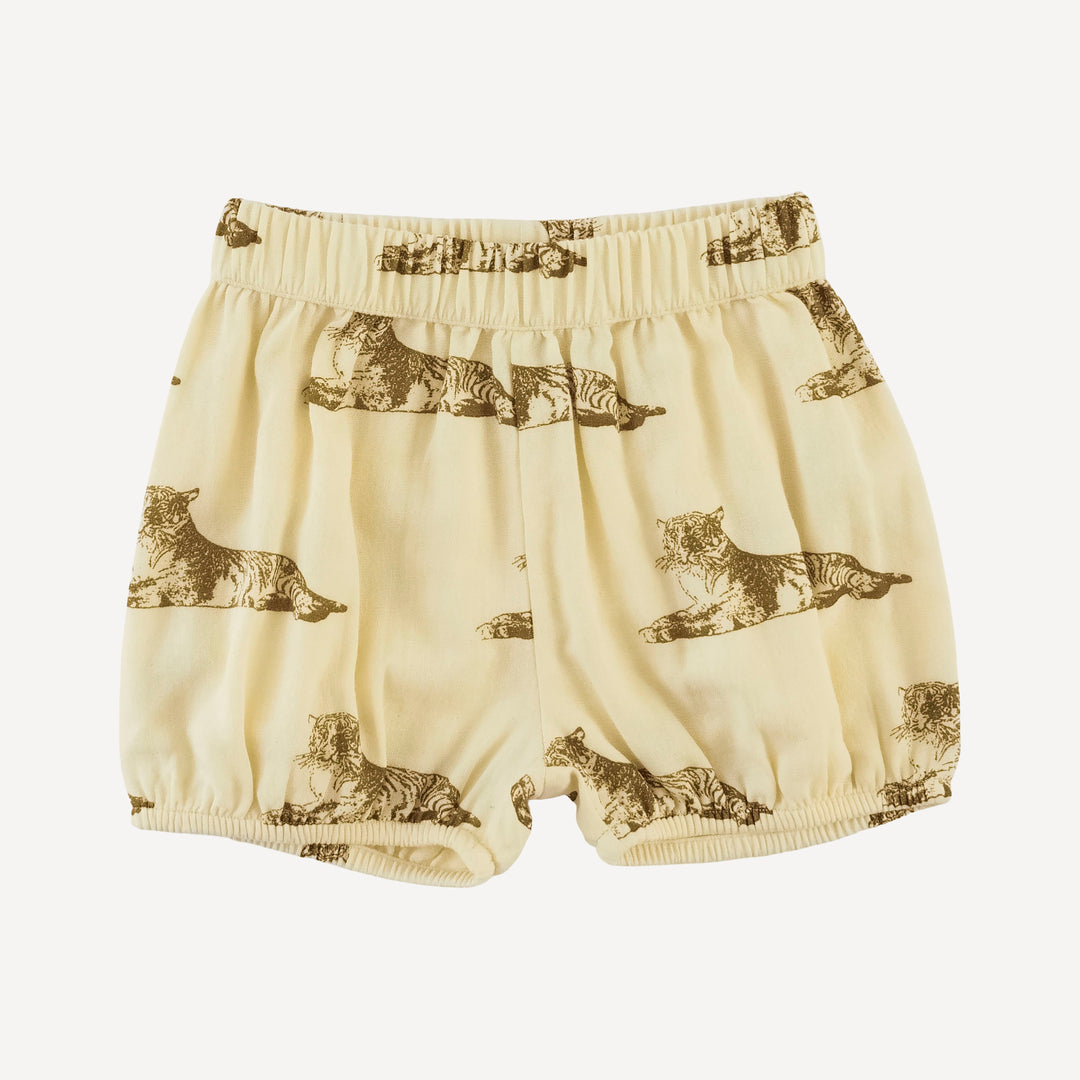 bloomer short | classic tiger | organic cotton gauze
