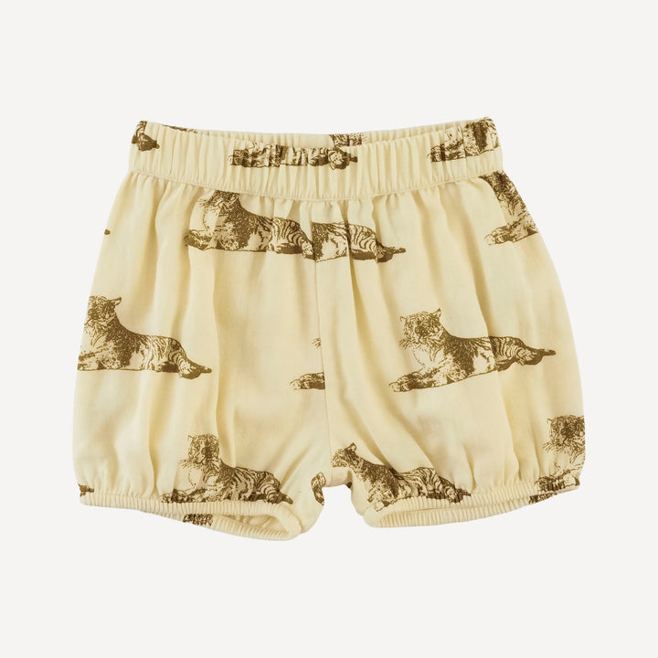 bloomer short | classic tiger | organic cotton gauze