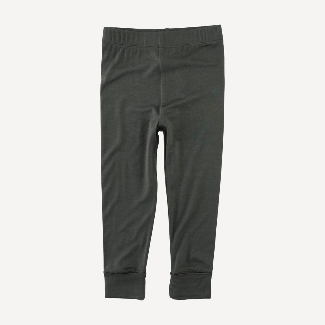 cuffed legging | beluga | bamboo