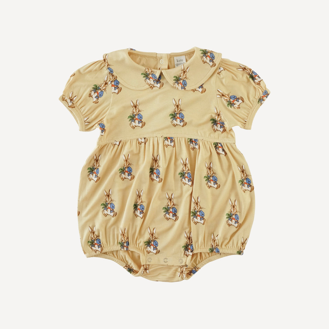 short sleeve peter pan bubble | peter rabbit | bamboo