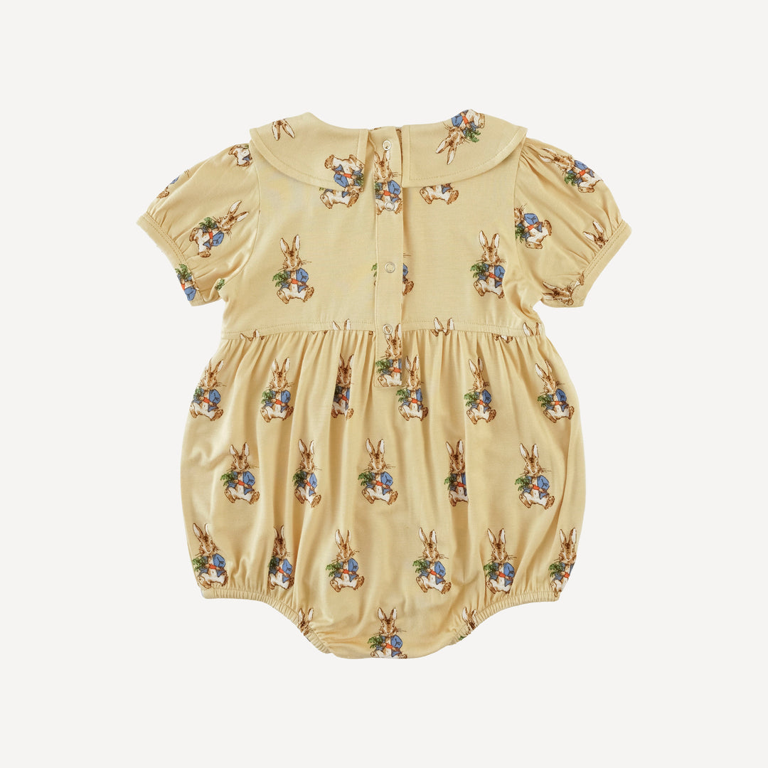 short sleeve peter pan bubble | peter rabbit | bamboo