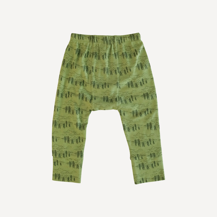 classic panda pant | little mountain | organic cotton interlock