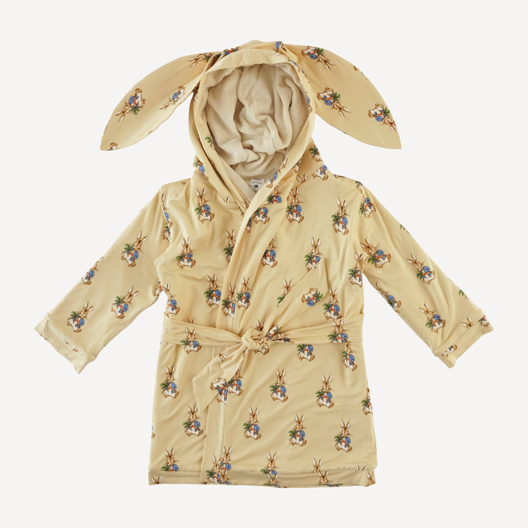 bunny bath robe | peter rabbit | bamboo