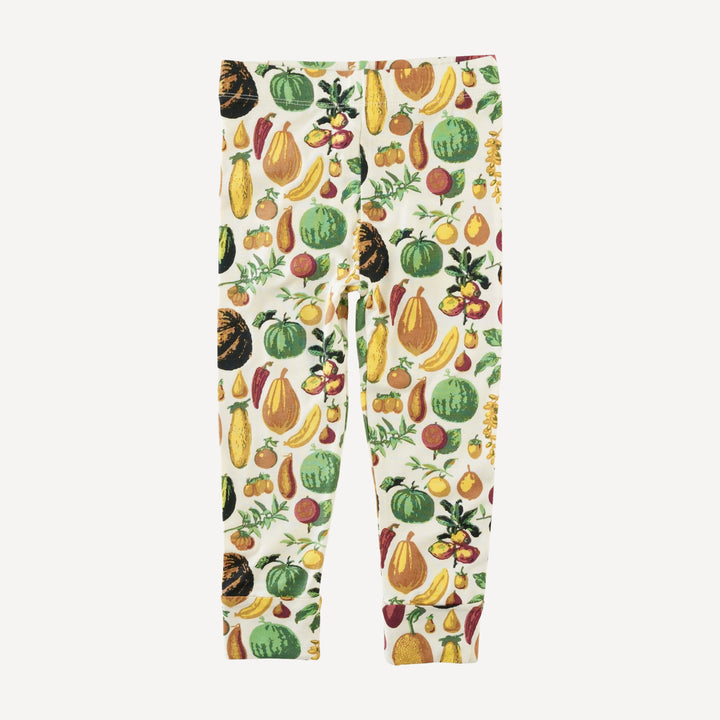 cuffed legging | veggie garden | bamboo