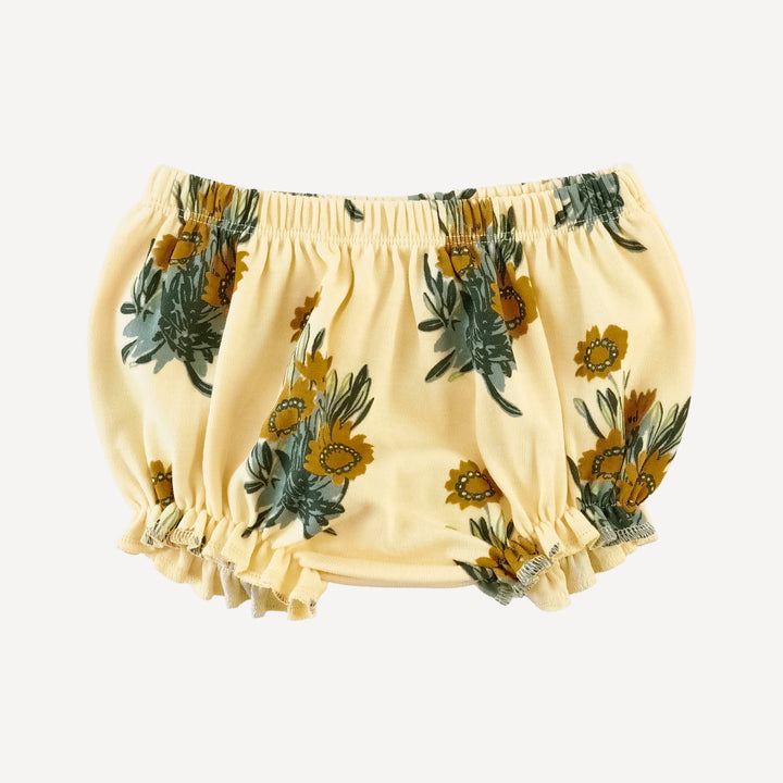 2 piece bubble sunsuit | calendula | organic cotton interlock