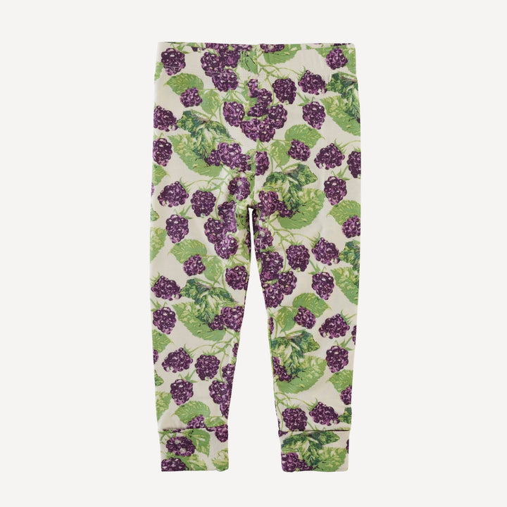 cuffed legging | blackberry bush | bamboo