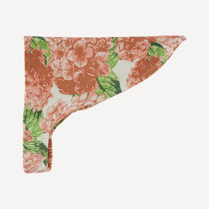 bandana headband | peach hydrangea | bamboo