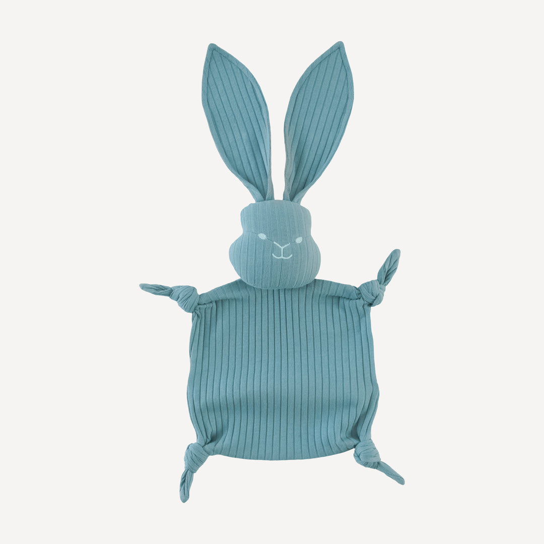 bunny snuggly | blue smoke | organic cotton wide rib
