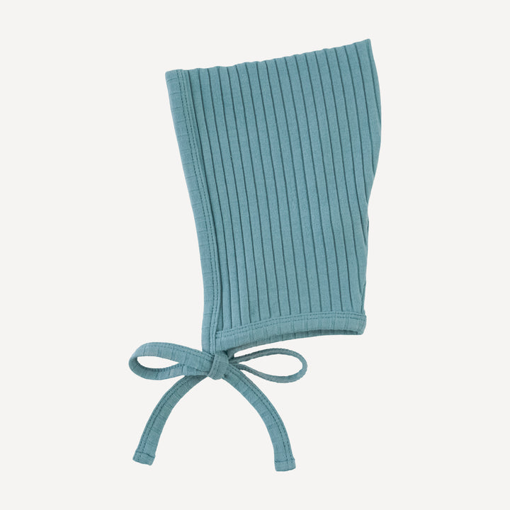 elf hat | blue smoke | organic cotton wide rib