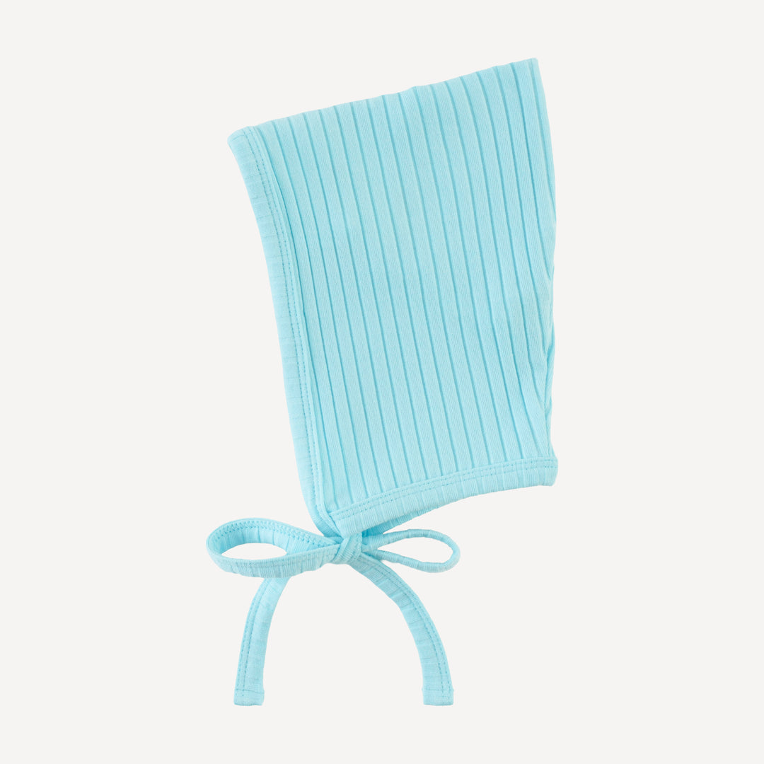 elf hat | water | organic cotton wide rib