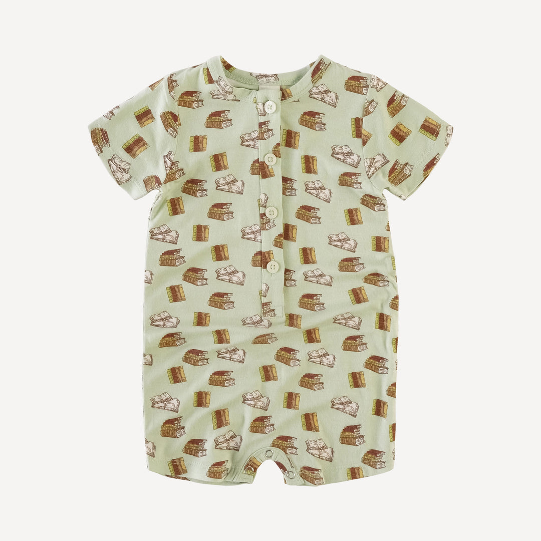 short sleeve union shortie | books | lenzing modal