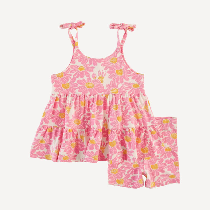 mariah short set | bonbon daisy | bamboo