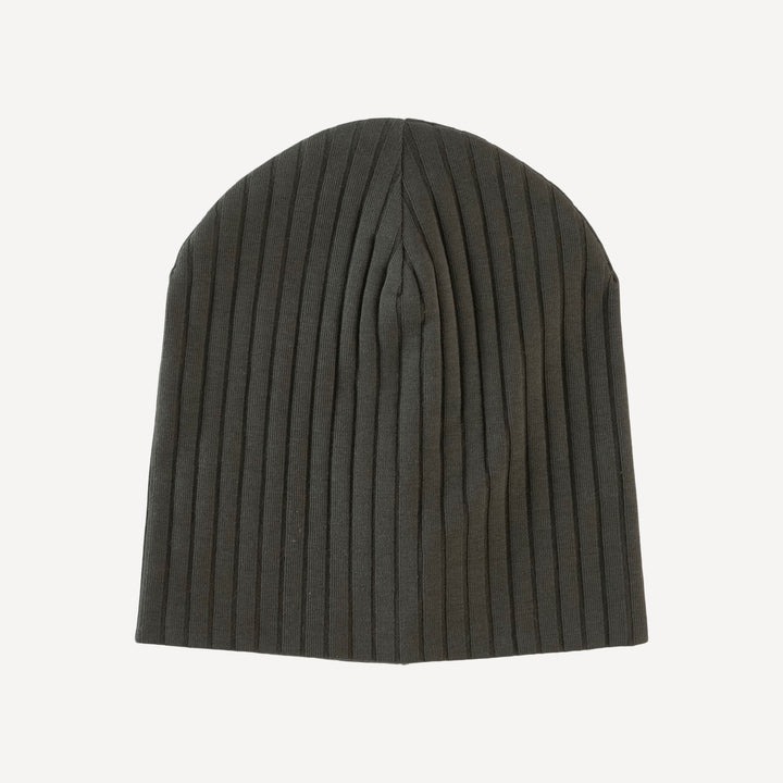 slouchy beanie | beluga | classic rib