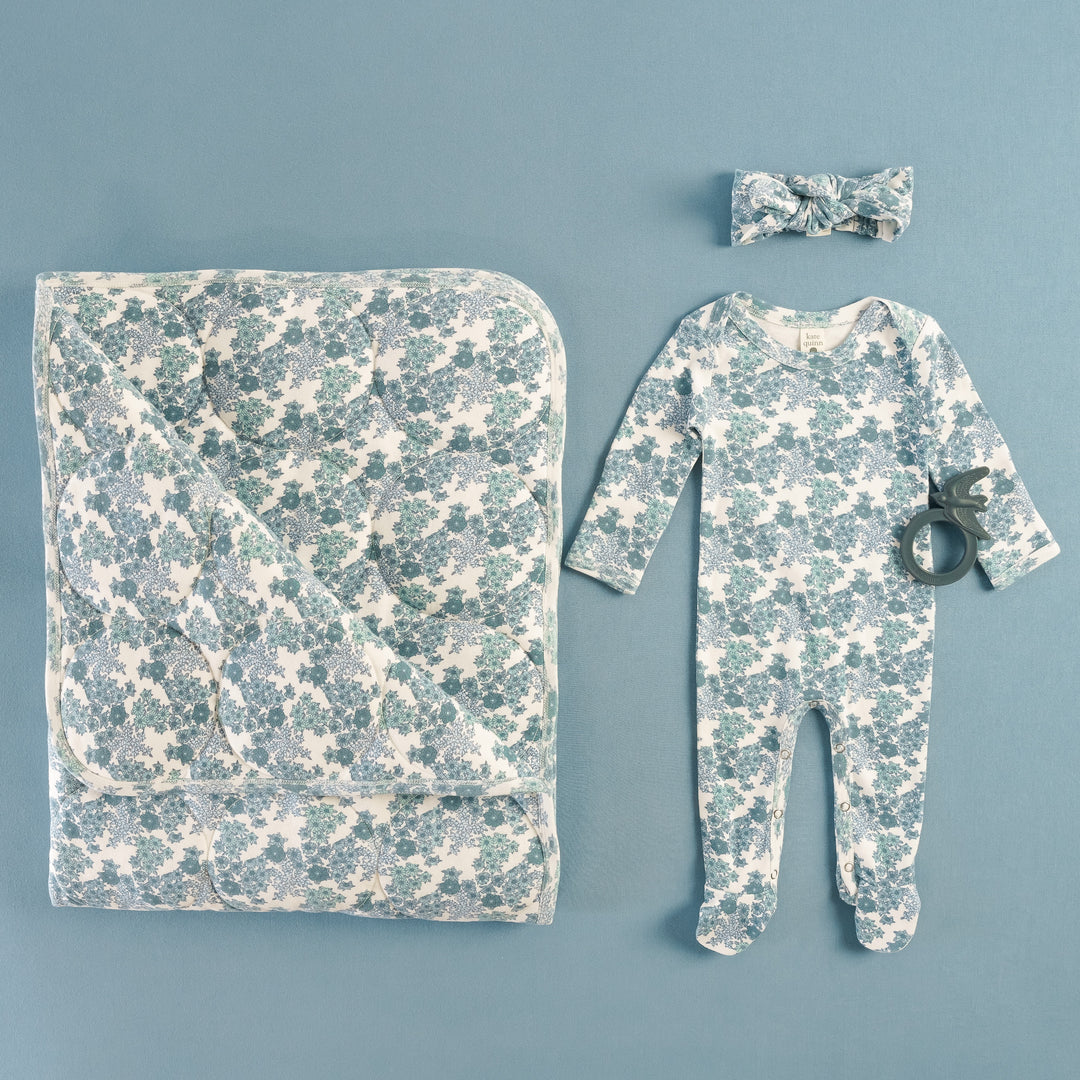 blue wildflower set