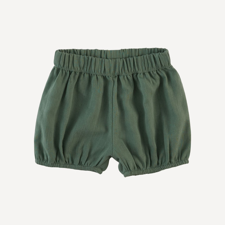 bloomer short | spruce | organic cotton gauze