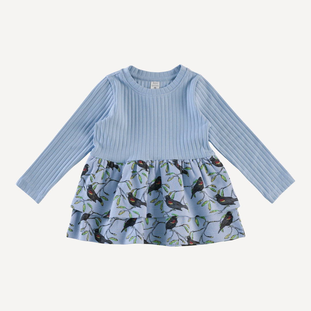 zoe legging set | red-winged blackbird | organic cotton