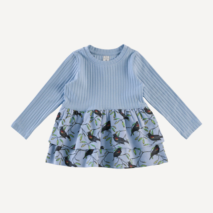 zoe legging set | red-winged blackbird | organic cotton