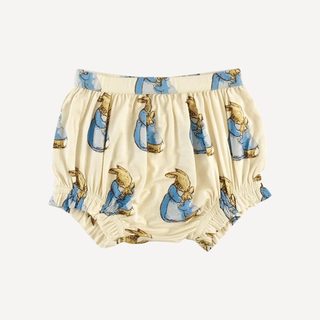 lettuce spaghetti tank + bloomer set | peter rabbit + mom | bamboo