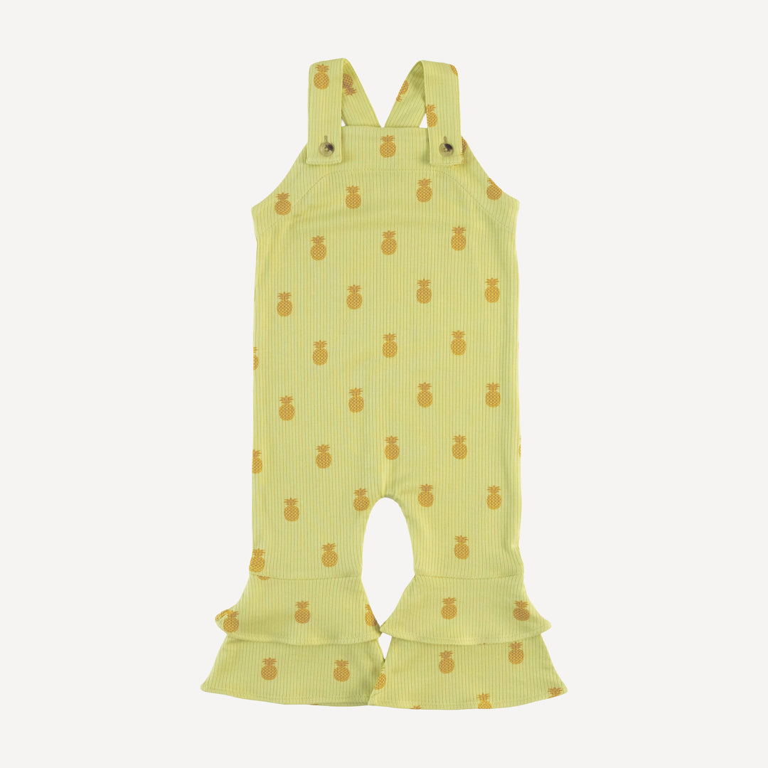 anne jumpsuit | tiny pineapple | modal skinny rib
