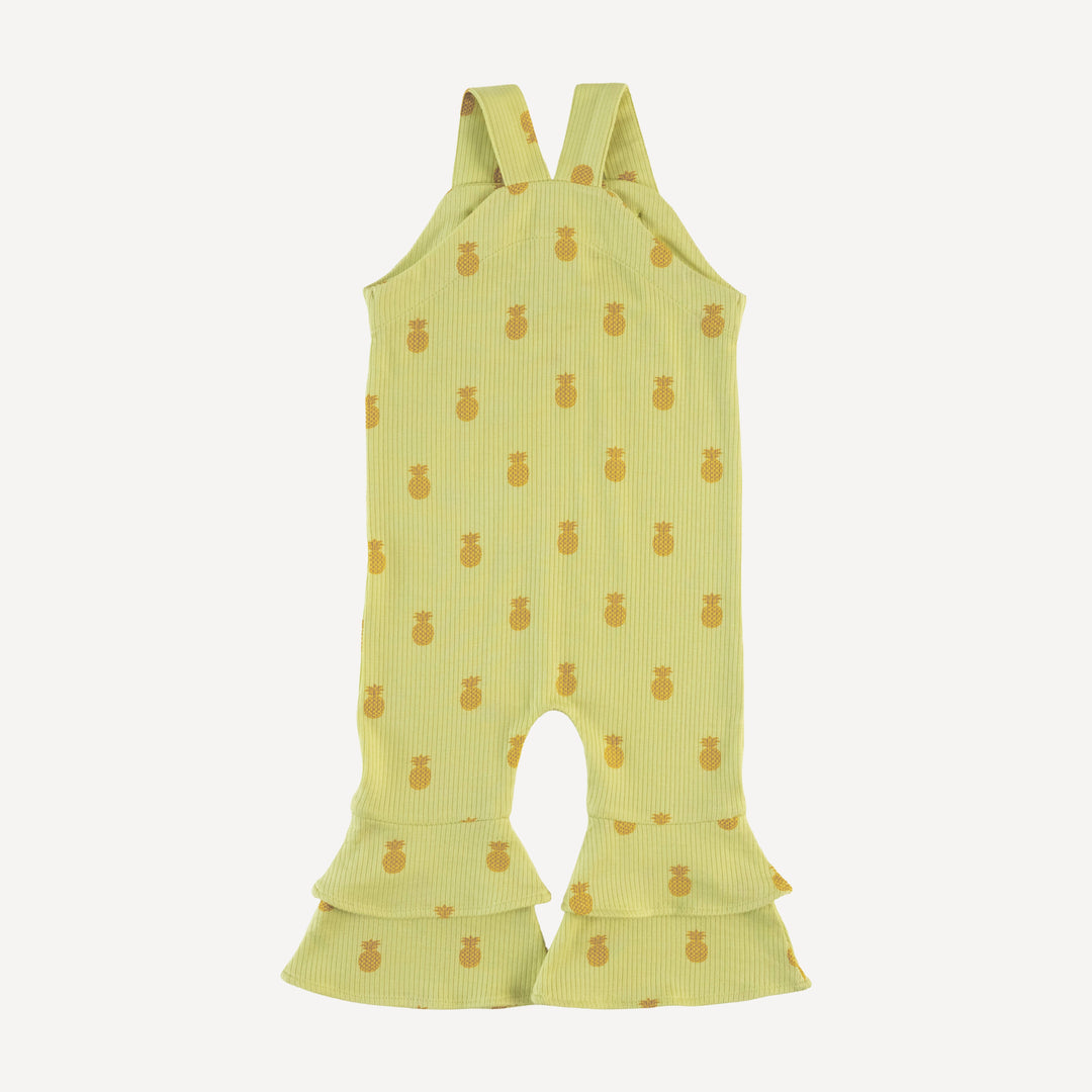 anne jumpsuit | tiny pineapple | modal skinny rib