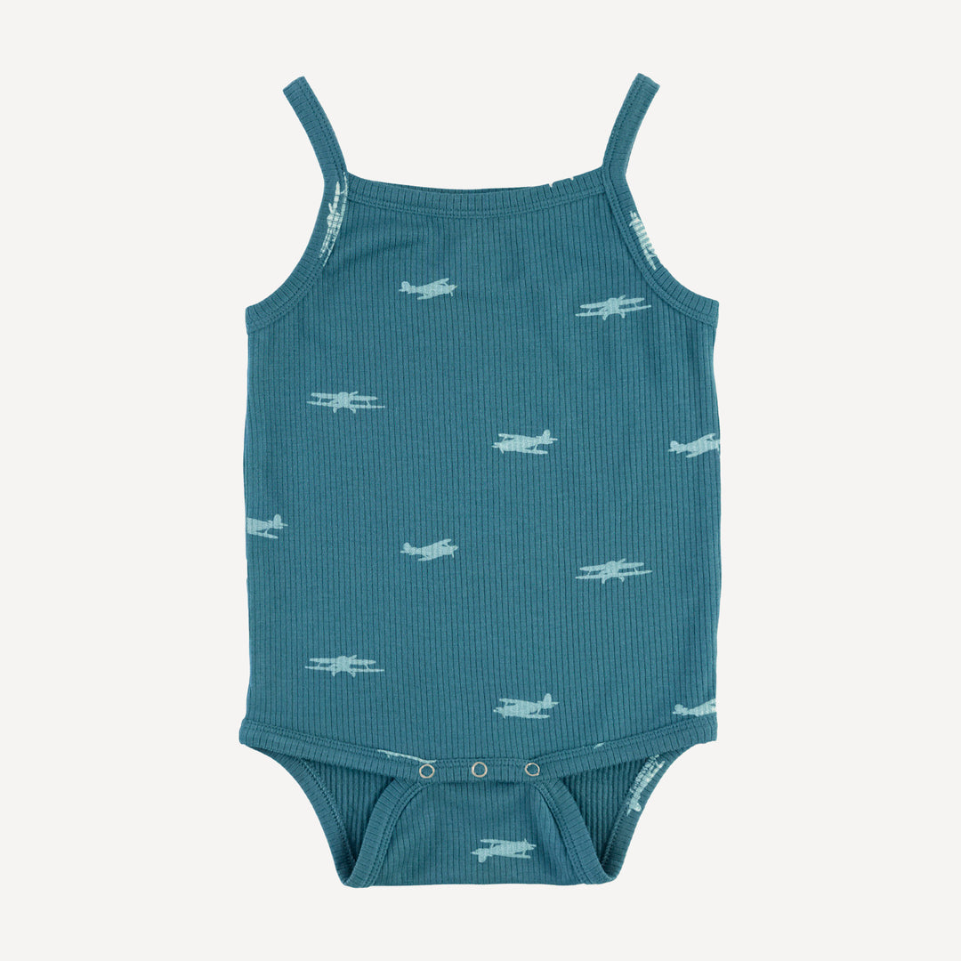 tank bodysuit | tiny planes | modal skinny rib