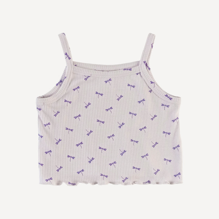 lettuce spaghetti tank + bloomer set | tiny dragonfly | modal skinny rib