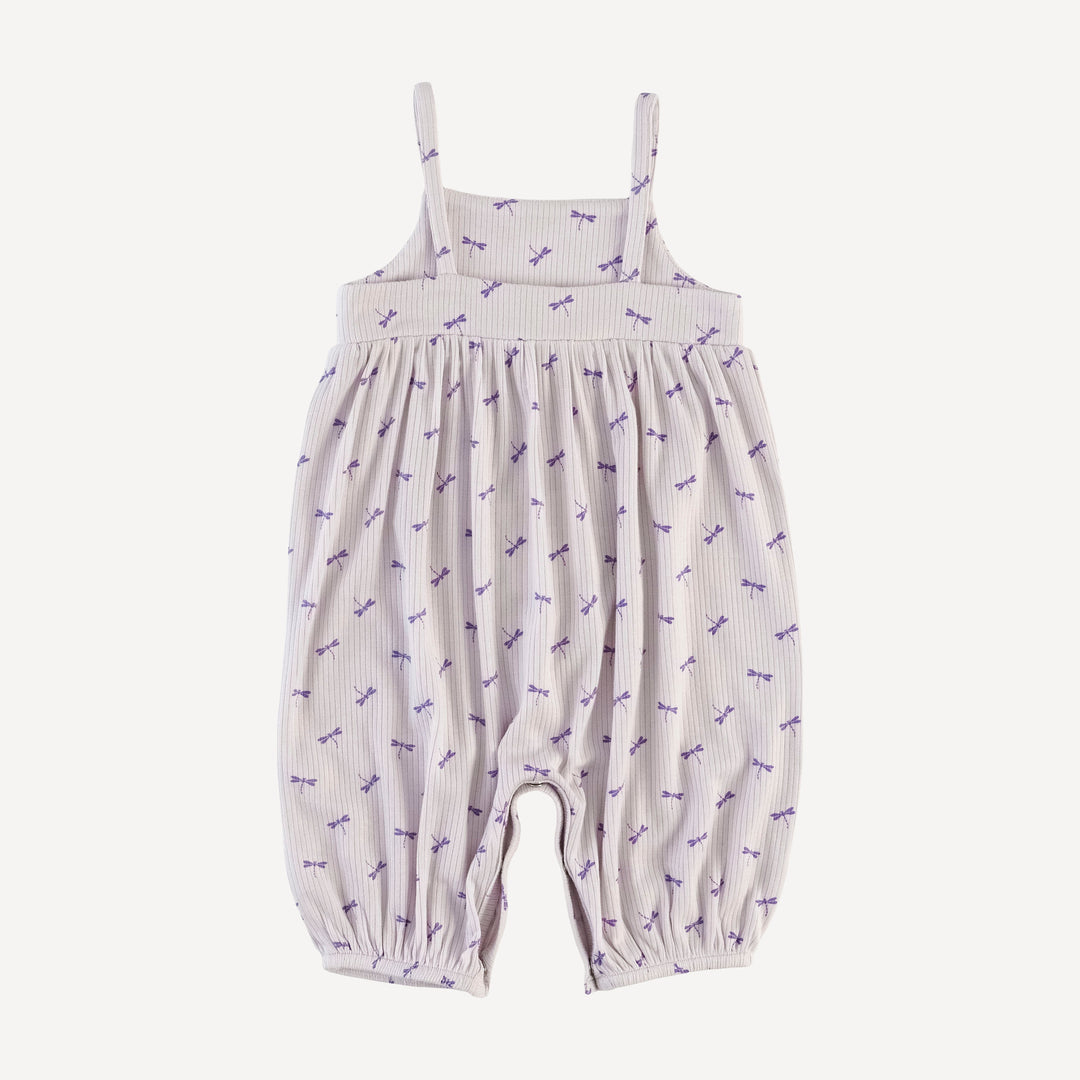 skinny strap jumpsuit | tiny dragonfly | modal skinny rib