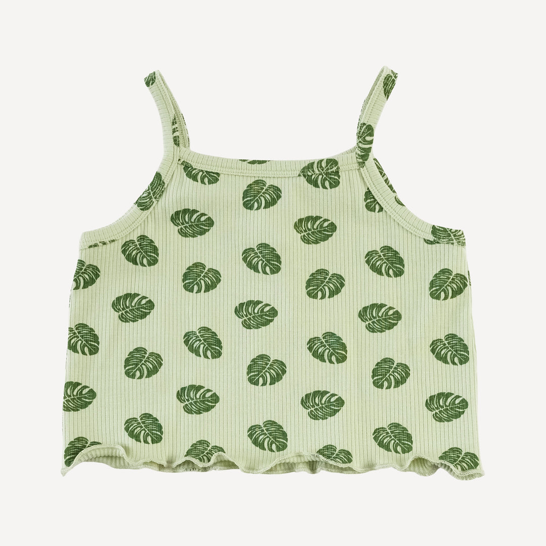 jade set | tiny monstera | modal skinny rib