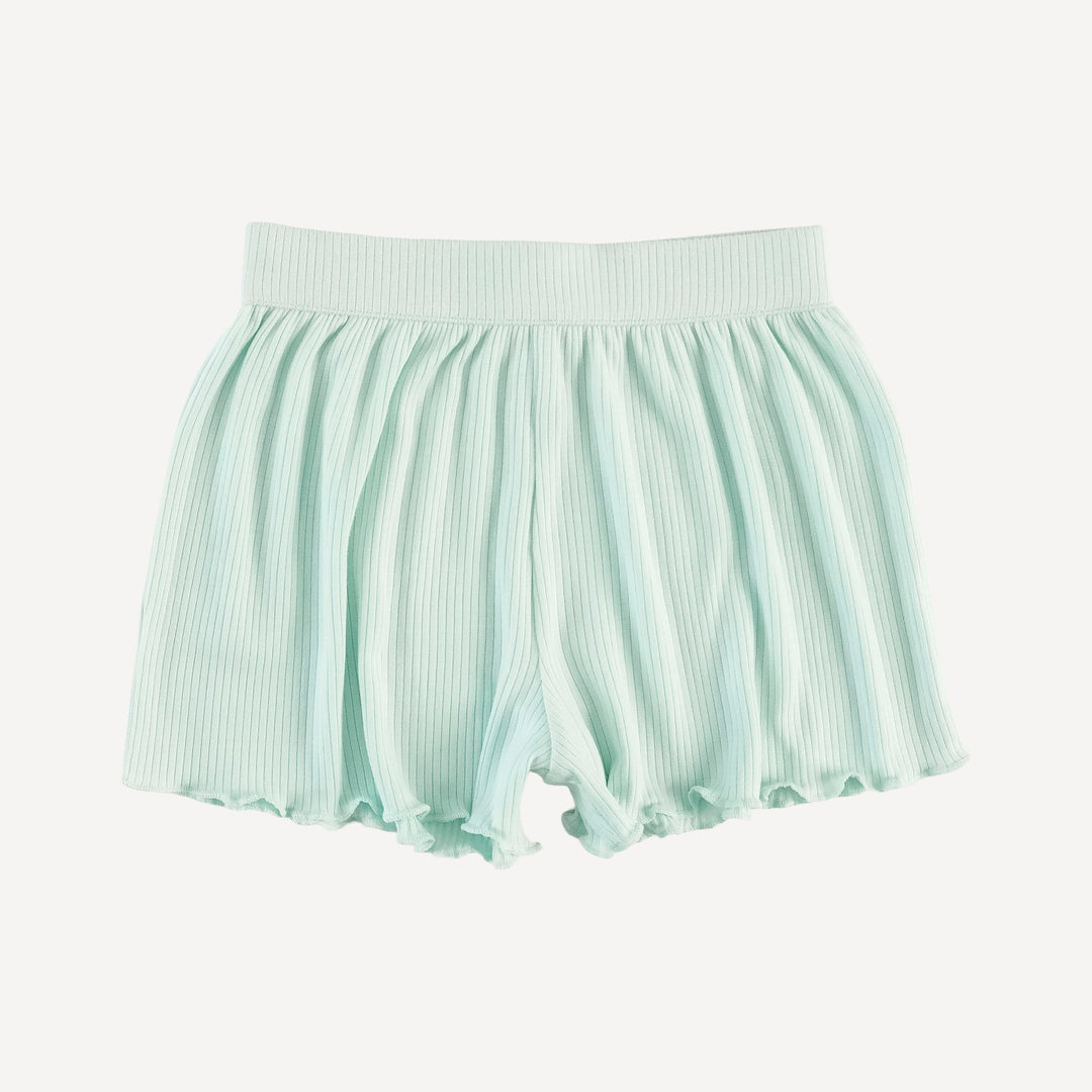 jade short set | sea mist | modal skinny rib