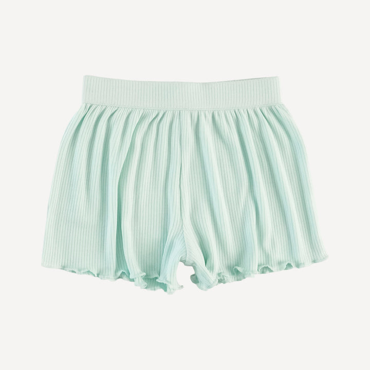 jade short set | sea mist | modal skinny rib