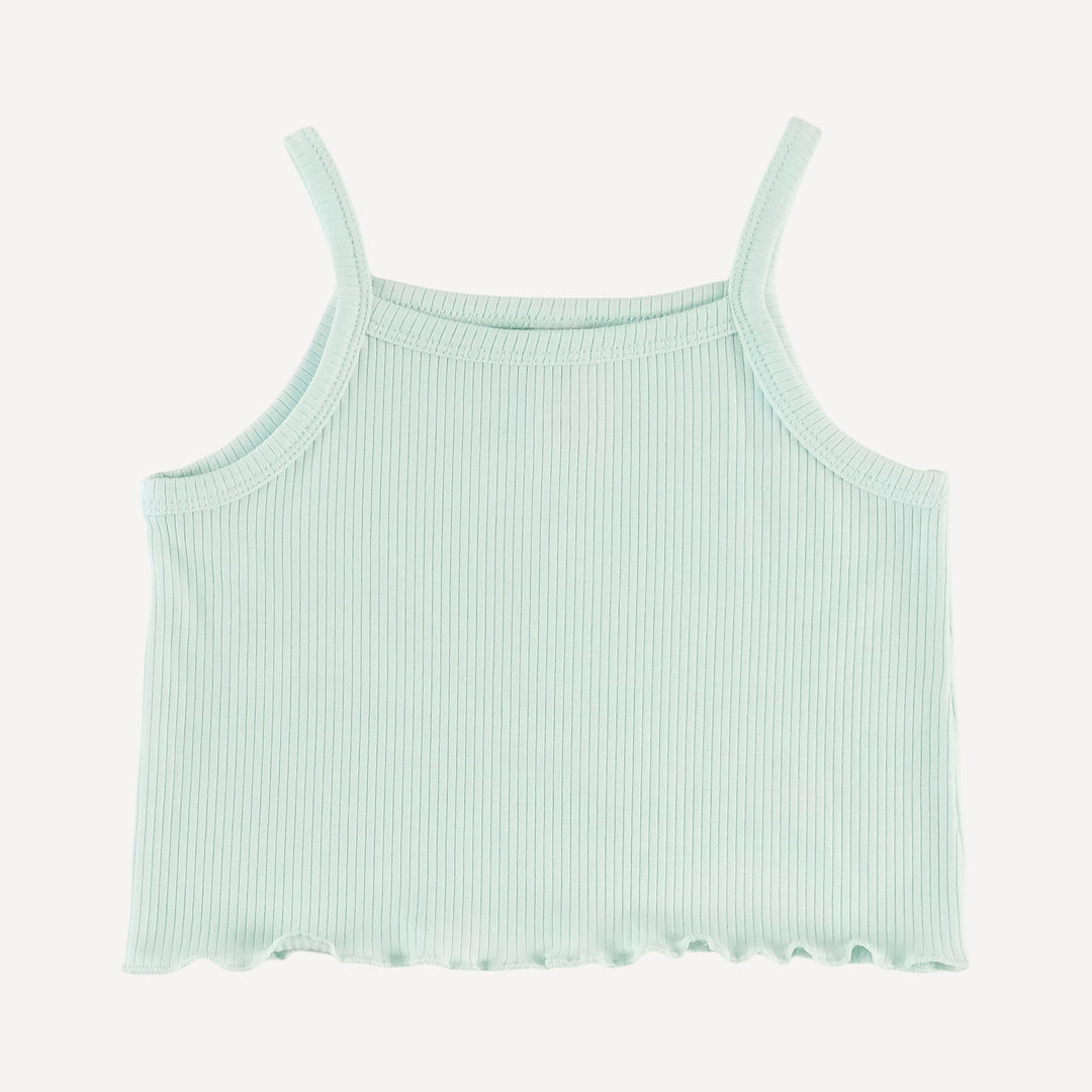 jade short set | sea mist | modal skinny rib