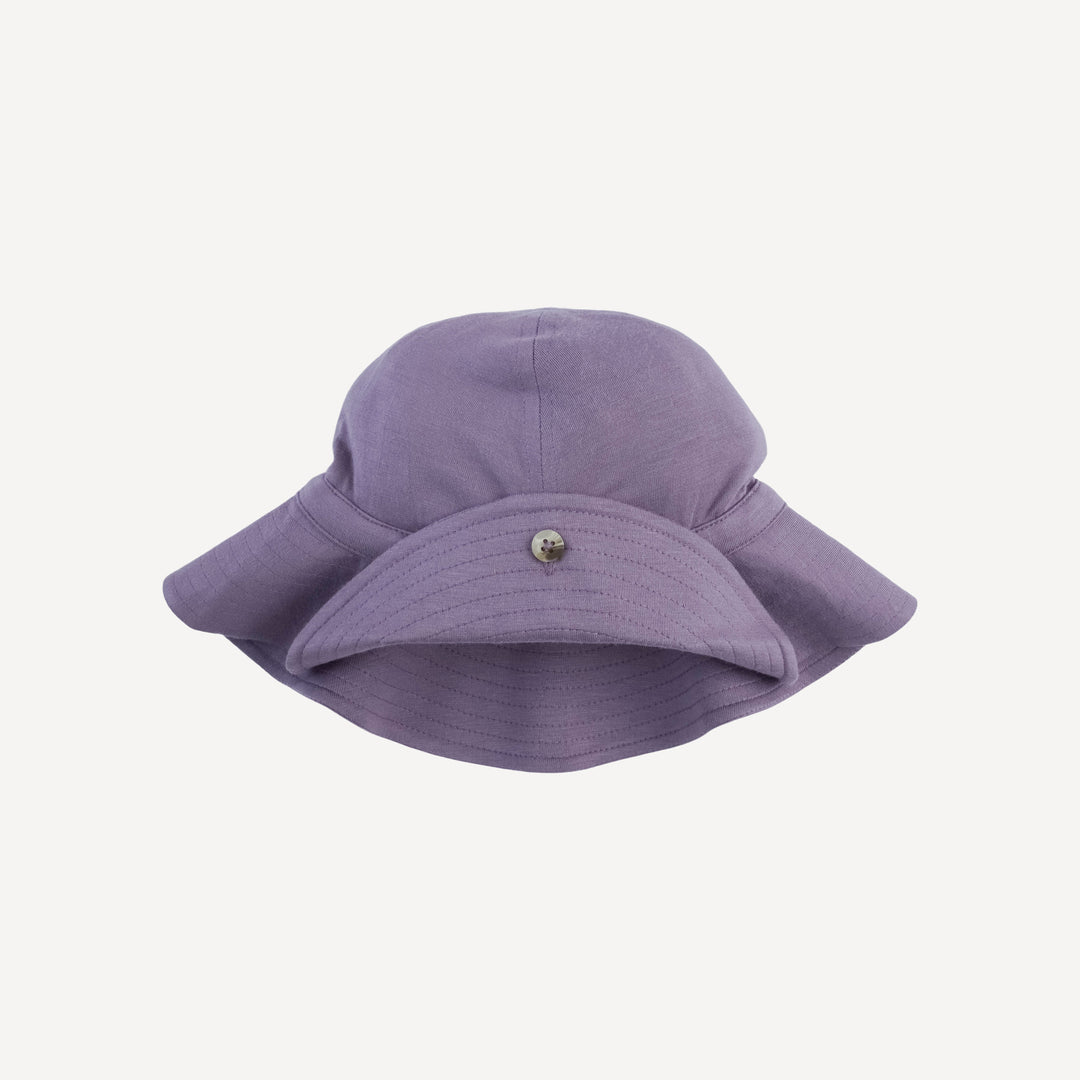 button sun hat | dusty plum | bamboo