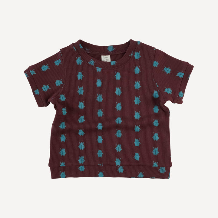 jamie short set | tiny beetle | modal skinny rib