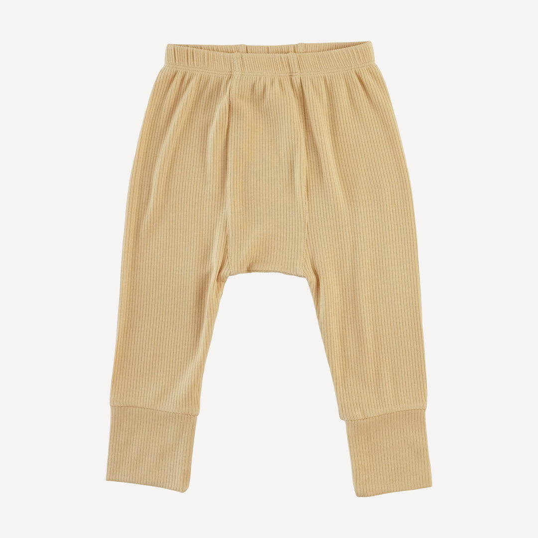 classic panda pant | marzipan | modal skinny rib