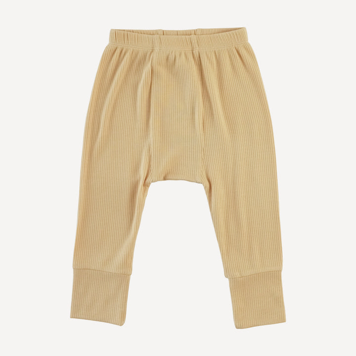 classic panda pant | marzipan | modal skinny rib