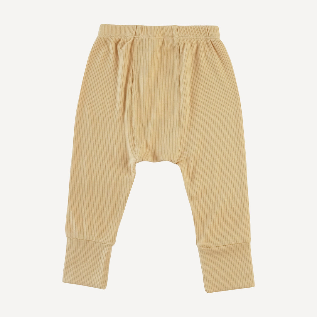 classic panda pant | marzipan | modal skinny rib