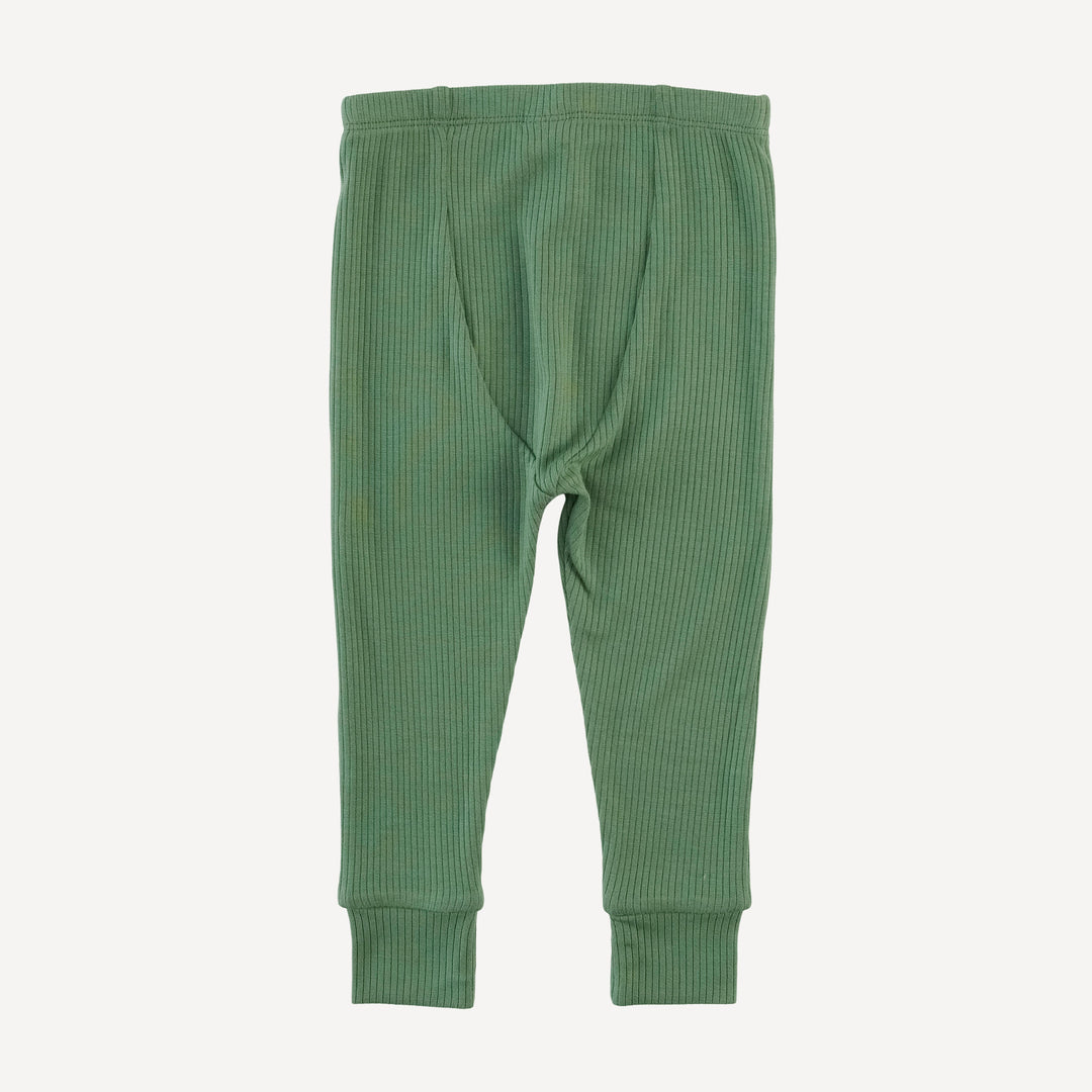 long sleeve crew neck pj set | elm | modal skinny rib