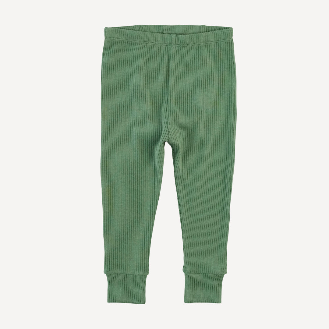 long sleeve crew neck pj set | elm | modal skinny rib