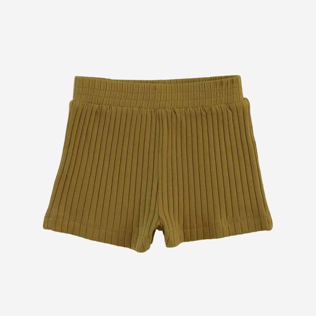 topstitch tank + relaxed short set | neutral sun | organic cotton interlock