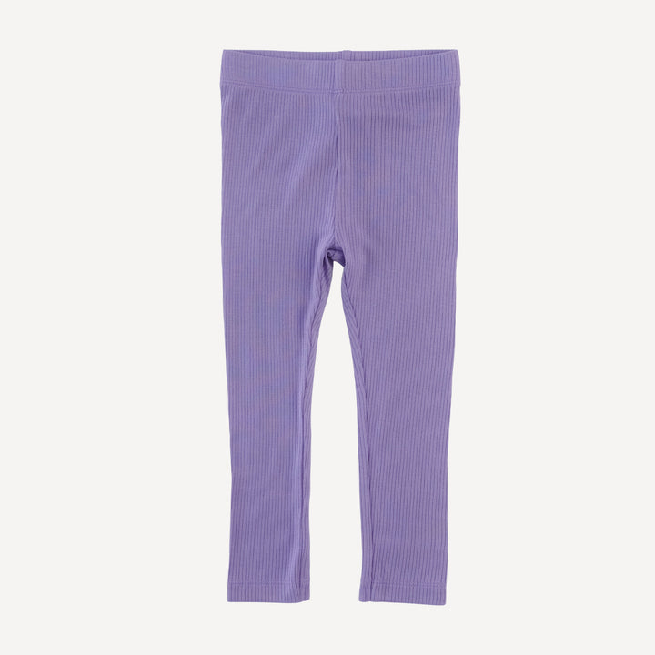 classic skinny leggings | paisley purple | modal skinny rib