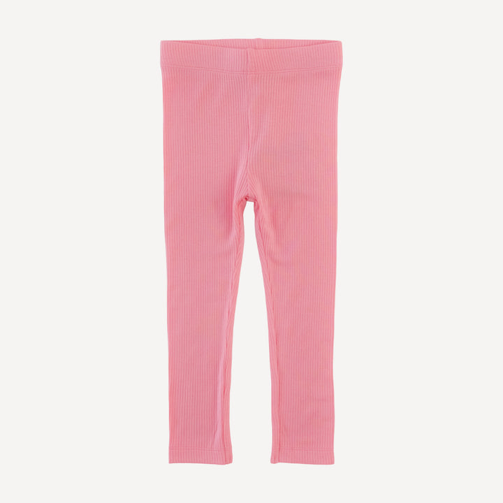 classic skinny leggings | french pink | modal skinny rib