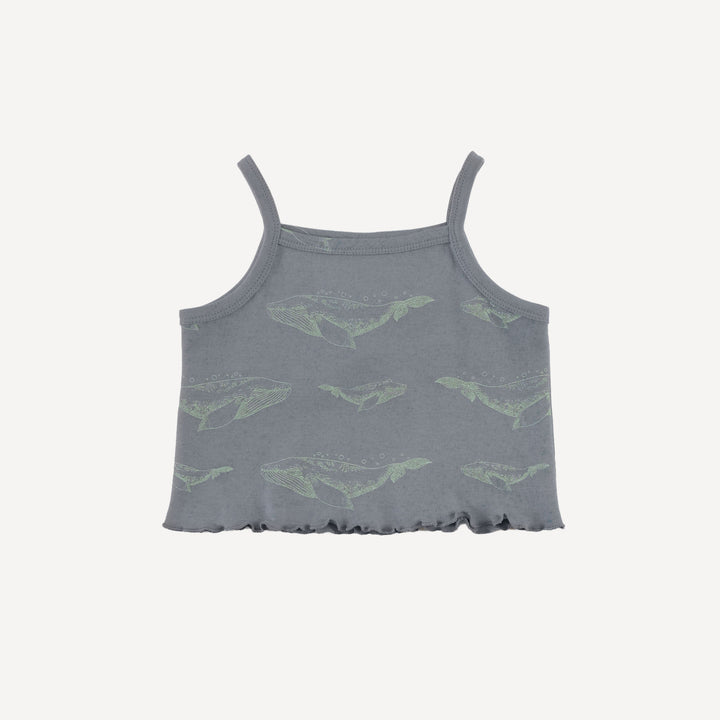 jade set | blue whale | organic cotton interlock