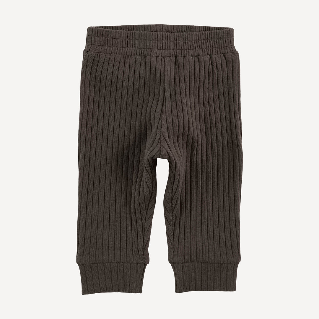 short sleeve relaxed cuffed jogger set | bears | organic cotton interlock