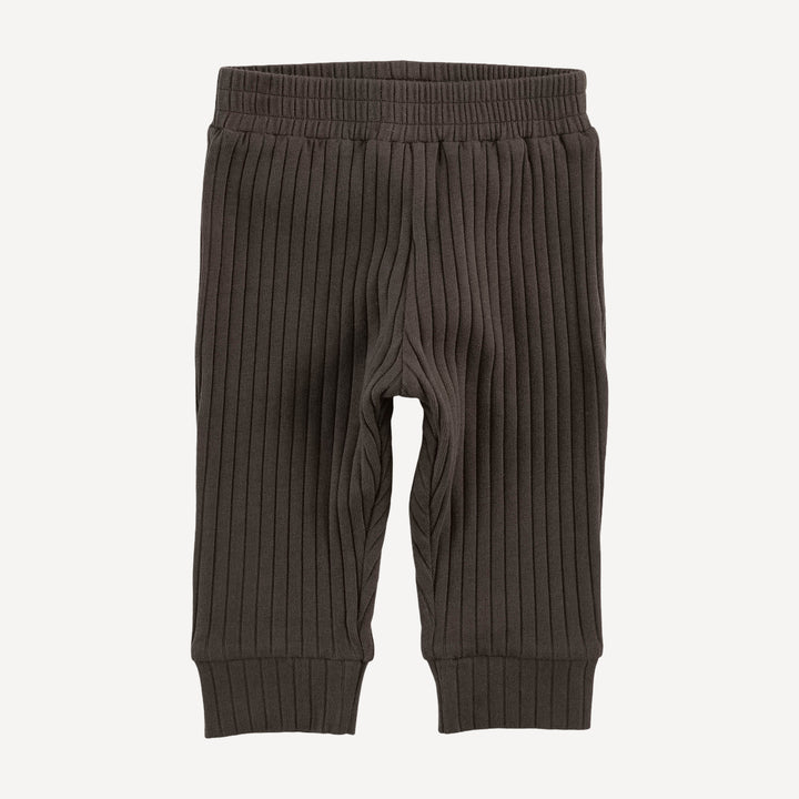 short sleeve relaxed cuffed jogger set | bears | organic cotton interlock