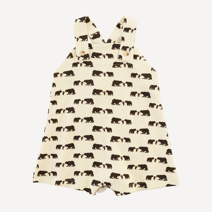 country shortie | bears | organic cotton interlock