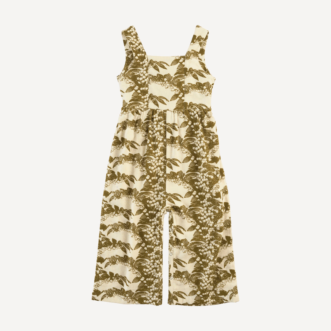 tie back jumpsuit | fennel lily | organic cotton gauze