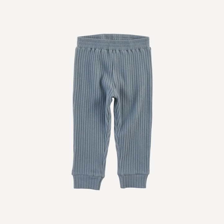 long sleeve hooded cuffed jogger set | citadel | organic cotton wide rib