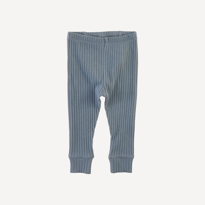 long sleeve crew neck pj set | citadel | organic cotton wide rib