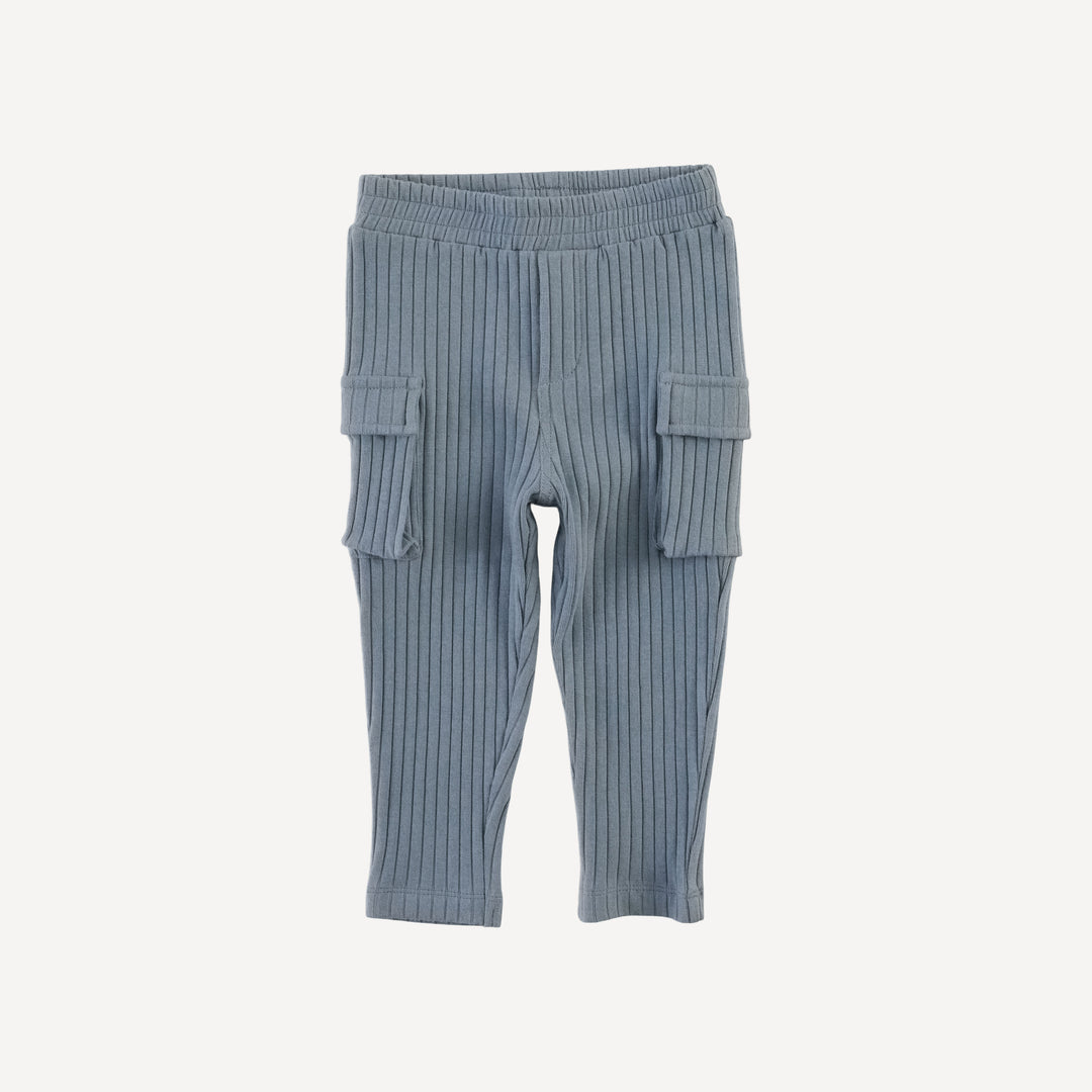 skinny cargo pant | citadel | organic cotton wide rib