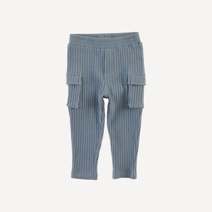 skinny cargo pant | citadel | organic cotton wide rib